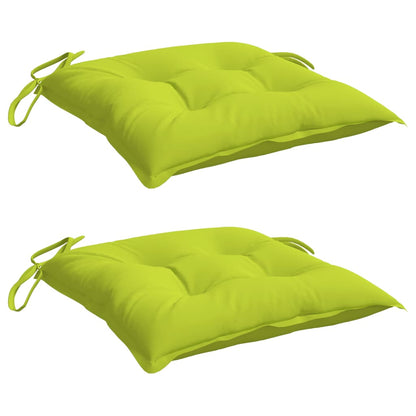 Almofadões móveis de paletes 2pcs tecido oxford verde brilhante