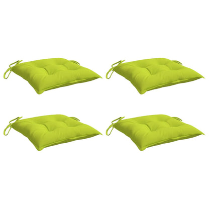 Almofadões móveis de paletes 4pcs tecido oxford verde brilhante