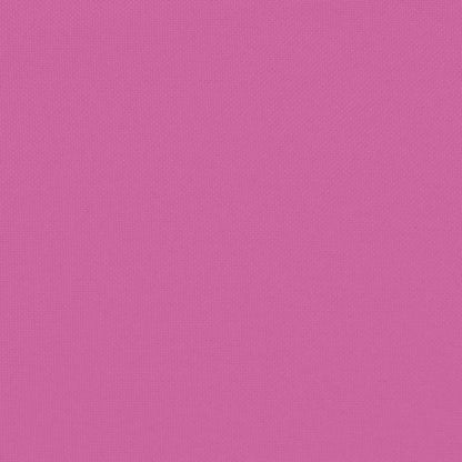 Almofadões de cadeira 6 pcs 50x50x7 cm tecido oxford rosa