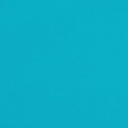 Almofadões de cadeira 2 pcs 50x50x7 cm tecido oxford turquesa