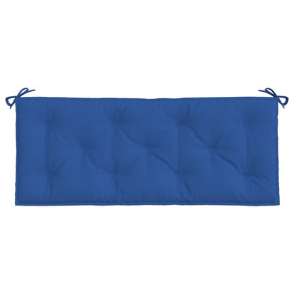 Almofadão p/ banco de jardim 120x50x7 cm tecido oxford azul