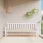 Almofadão p/ banco de jardim 200x50x7 cm tecido oxford bege