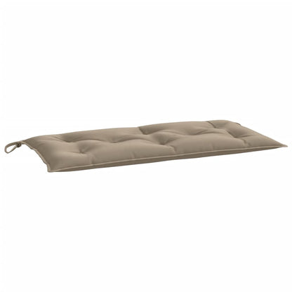 Almofadões banco jardim 2 pcs tecido oxford cinza-acastanhado