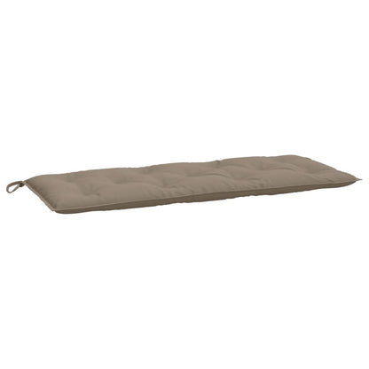 Almofadões banco jardim 2 pcs tecido oxford cinza-acastanhado