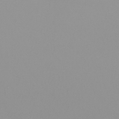 Almofadões banco jardim 2 pcs 150x50x7cm tecido oxford cinzento