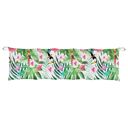 Almofadões para bancos de jardim 2 pcs tecido oxford multicor