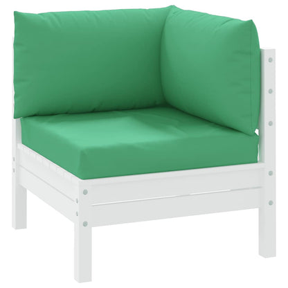 Almofadões p/ móveis de paletes 3 pcs tecido oxford verde