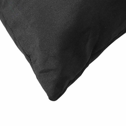 Almofadões para paletes 3 pcs tecido oxford preto