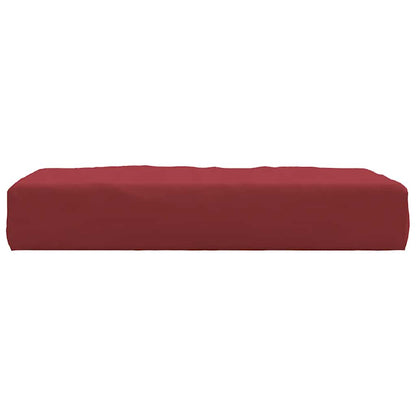 Almofadão p/ móveis de paletes 60x60x9,5 cm oxford vermelho-tinto