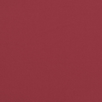 Almofadão p/ móveis de paletes 60x60x9,5 cm oxford vermelho-tinto