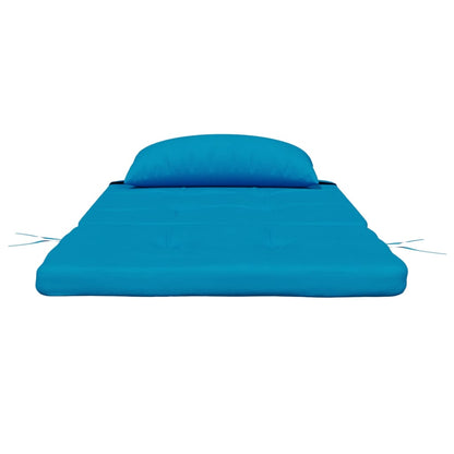 Almofadões p/ cadeira adirondack 2 pcs tecido oxford azul-claro