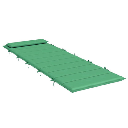 Almofadão p/ espreguiçadeira 180x60x4 cm tecido oxford verde