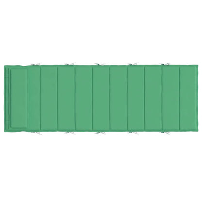 Almofadão p/ espreguiçadeira 180x60x4 cm tecido oxford verde
