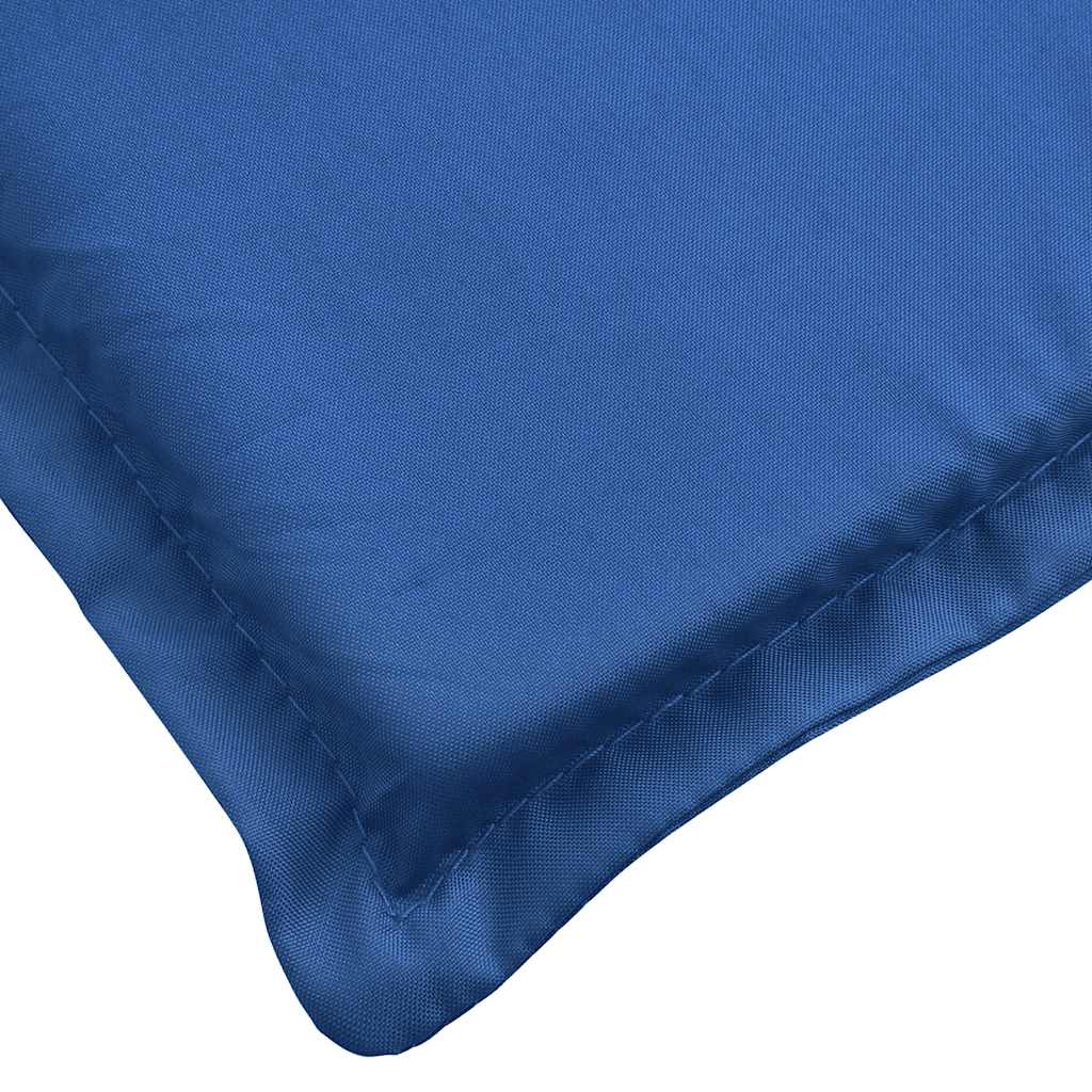 Almofadão p/ espreguiçadeira 180x60x4cm tecido oxford azul real