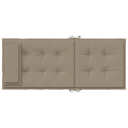 Almofadões cadeira encosto alto 2pcs oxford cinza-acastanhado