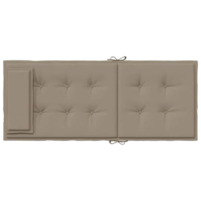 Almofadões cadeira encosto alto 6pcs oxford cinza-acastanhado