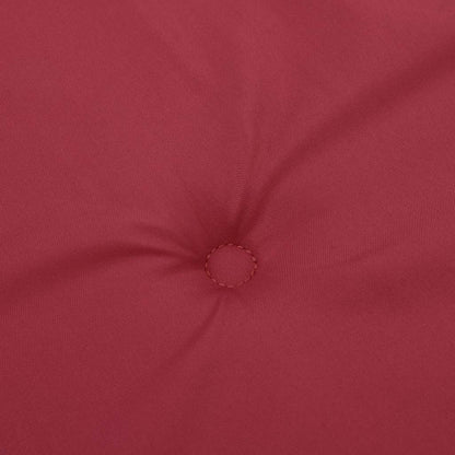 Almofadões p/ cadeira encosto alto 2 pcs oxford vermelho tinto