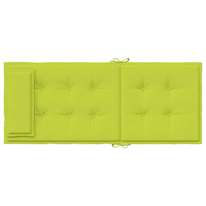 Almofadões p/ cadeira encosto alto 2 pcs oxford verde brilhante