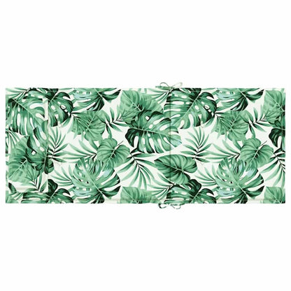 Almofadões p/ cadeira encosto alto 2 pcs tecido oxford folhas