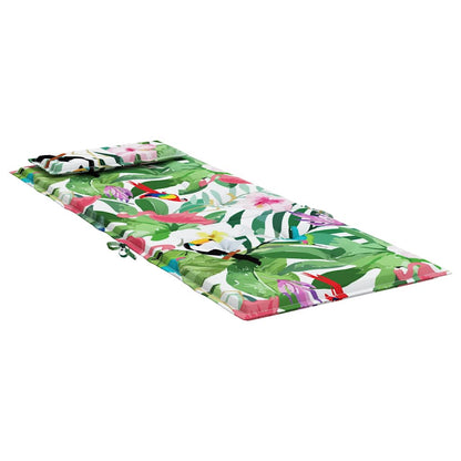 Almofadões p/ cadeira encosto alto 4 pcs tecido oxford multicor