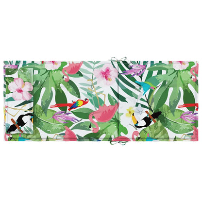 Almofadões p/ cadeira encosto alto 4 pcs tecido oxford multicor