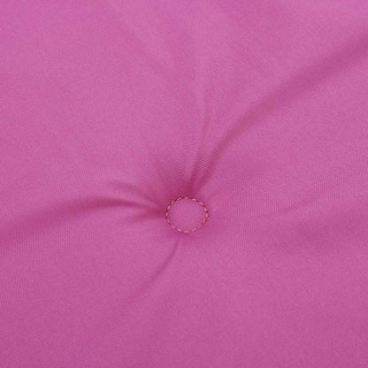 Almofadões p/ cadeira encosto alto 6 pcs tecido oxford rosa