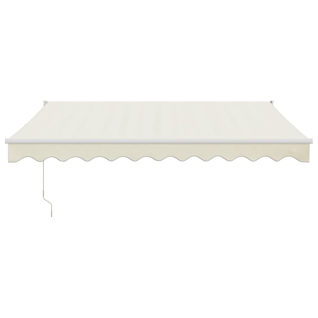 Toldo retrátil automático 3,5x2,5 m cor creme