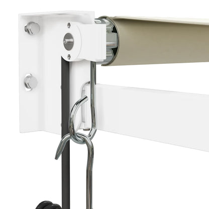 Toldo retrátil automático 3,5x2,5 m cor creme