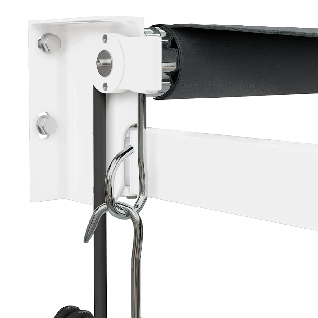 Toldo retrátil automático 3,5x2,5 m antracite