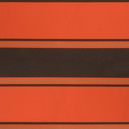 Toldo retrátil automático 3,5x2,5 m laranja e castanho