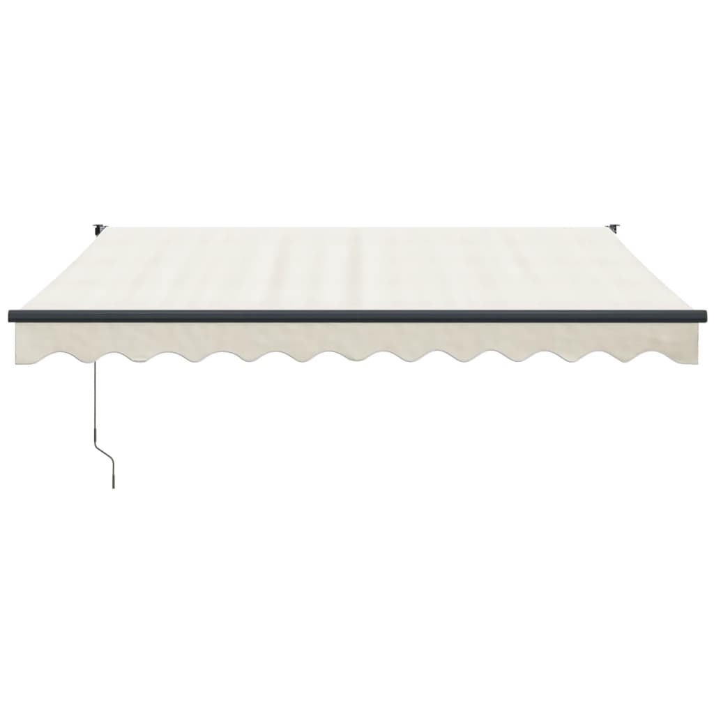 Toldo retrátil automático 3,5x2,5 m cor creme
