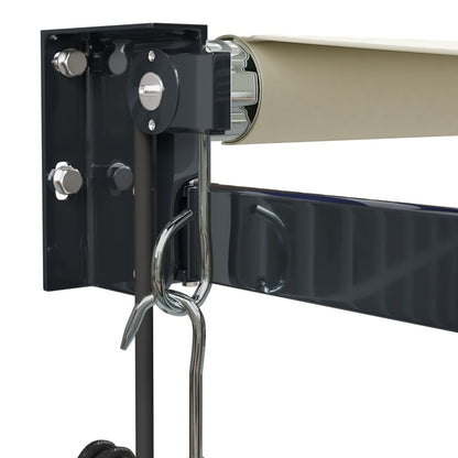 Toldo retrátil automático 3,5x2,5 m cor creme