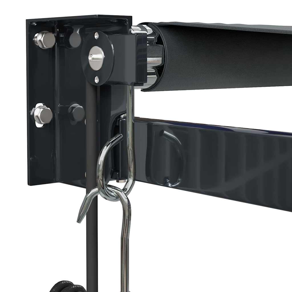 Toldo retrátil automático 3,5x2,5 m antracite