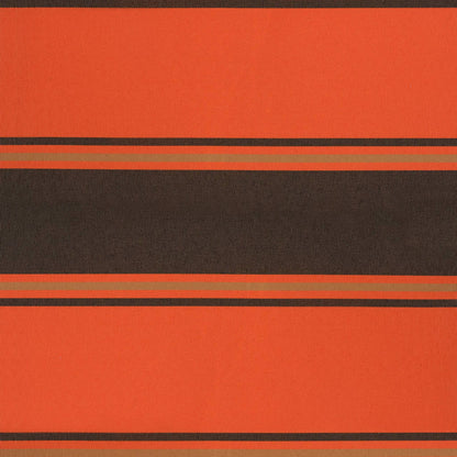 Toldo retrátil 3x2,5 m tecido e alumínio laranja e castanho