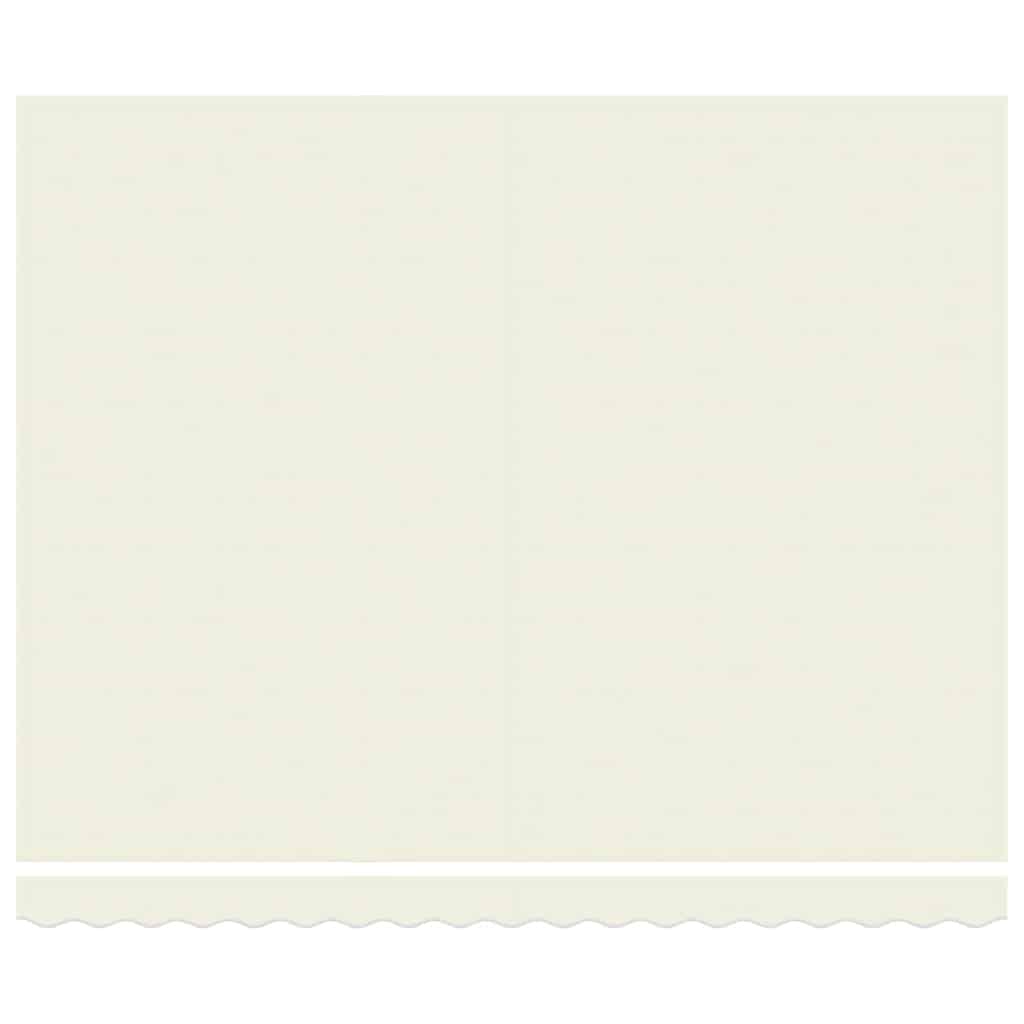 Toldo retrátil 4x3 m tecido e alumínio cor creme