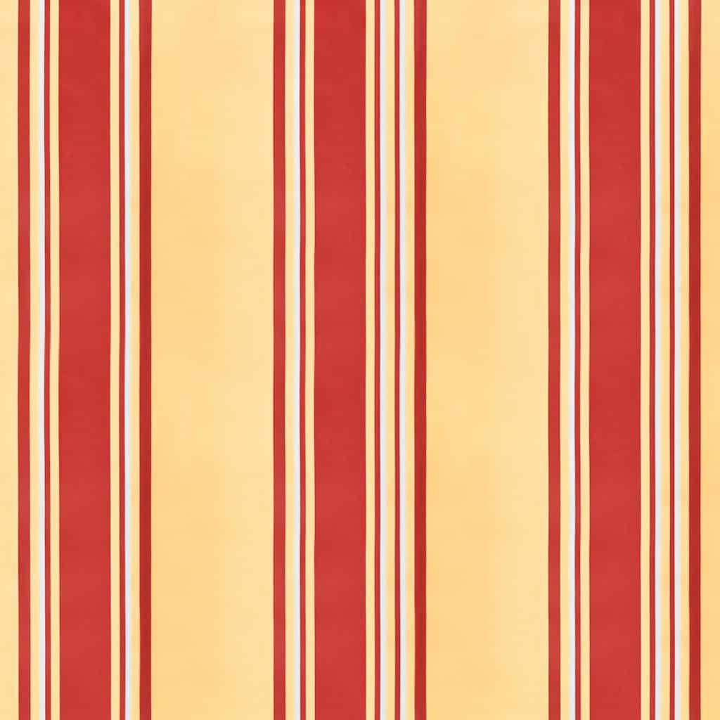 Toldo retrátil 3,5x2,5 m tecido e alumínio amarelo e branco