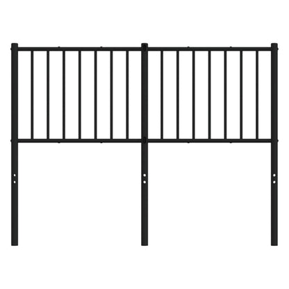 Cabeceira de cama 120 cm metal preto