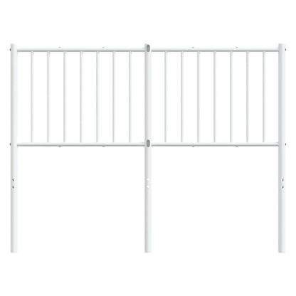 Cabeceira de cama 120 cm metal branco