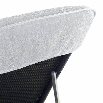 Toalhas de praia 2 pcs 60x135 cm tecido 400 GSM branco