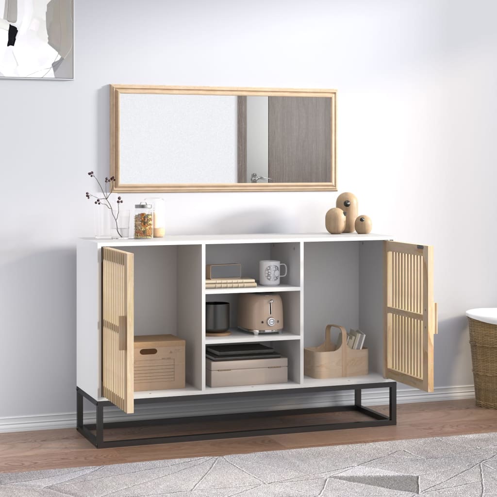 Aparador 105x30x65 cm derivados de madeira branco