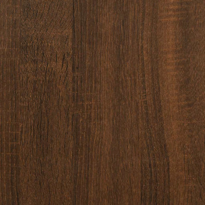 Estante/aparador 50x25x80cm derivados madeira carvalho castanho