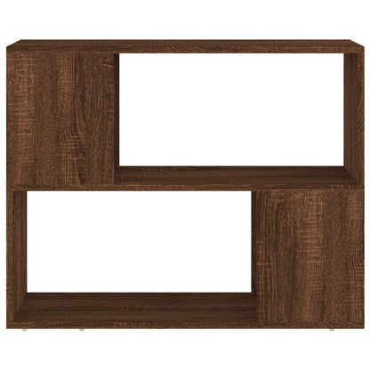 Estante/divisória 80x24x63 cm carvalho castanho