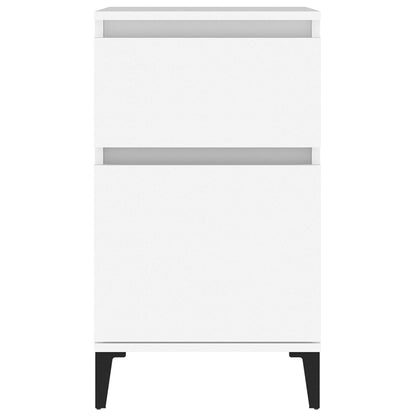 Mesa de cabeceira 40x35x70 cm branco