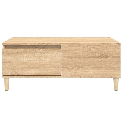 Mesa de centro 90x50x36,5 cm derivados madeira carvalho sonoma