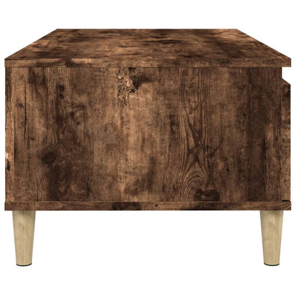 Mesa de centro 90x50x36,5 cm derivados madeira carvalho fumado
