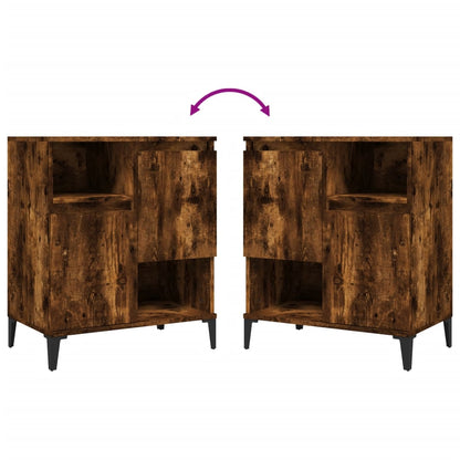 Aparador 60x35x70 cm derivados de madeira carvalho fumado