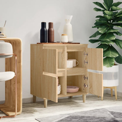 Aparador 60x35x70 cm derivados de madeira cor carvalho sonoma