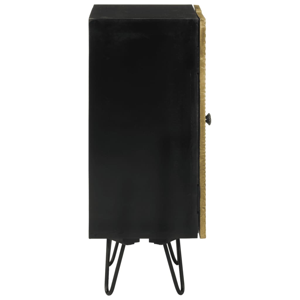 Aparador 55x30x75 cm madeira de mangueira maciça