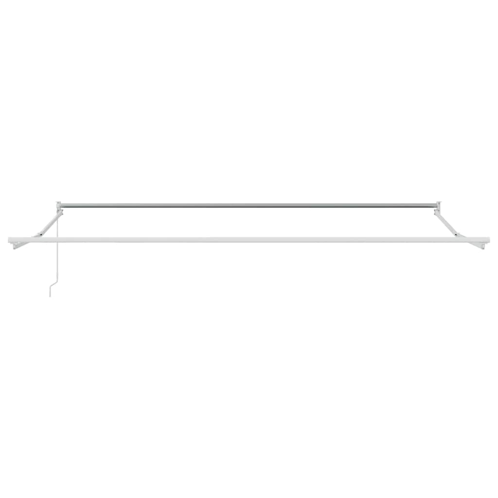 Toldo Manual Branco 5 x 3 m Metal