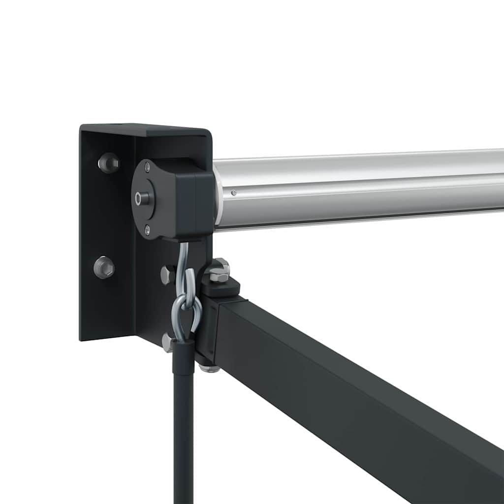 Toldo Manual Antracite 5 x 3 m Metal